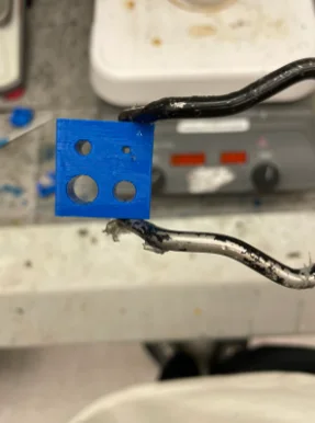 Hot plate: 260 RPM; Solution temp: 80 Celsius