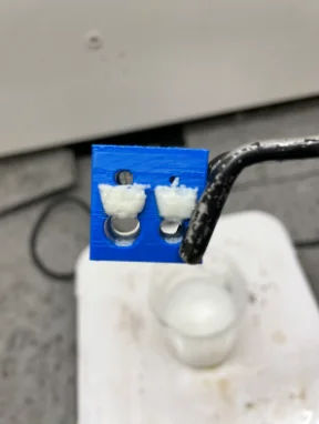 Hot plate: 260 RPM; Solution temp: 80 Celsius