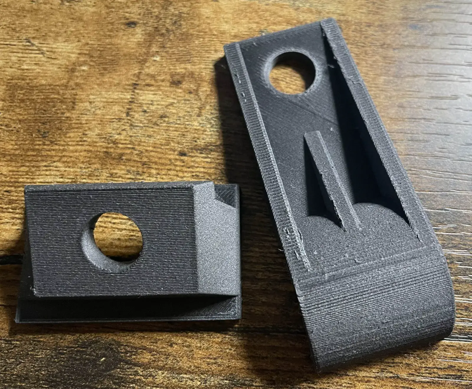 Prototype 3D printed using carbon fiber infused nylon