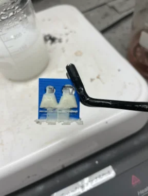 Hot plate: 260 RPM; Solution temp: 80 Celsius